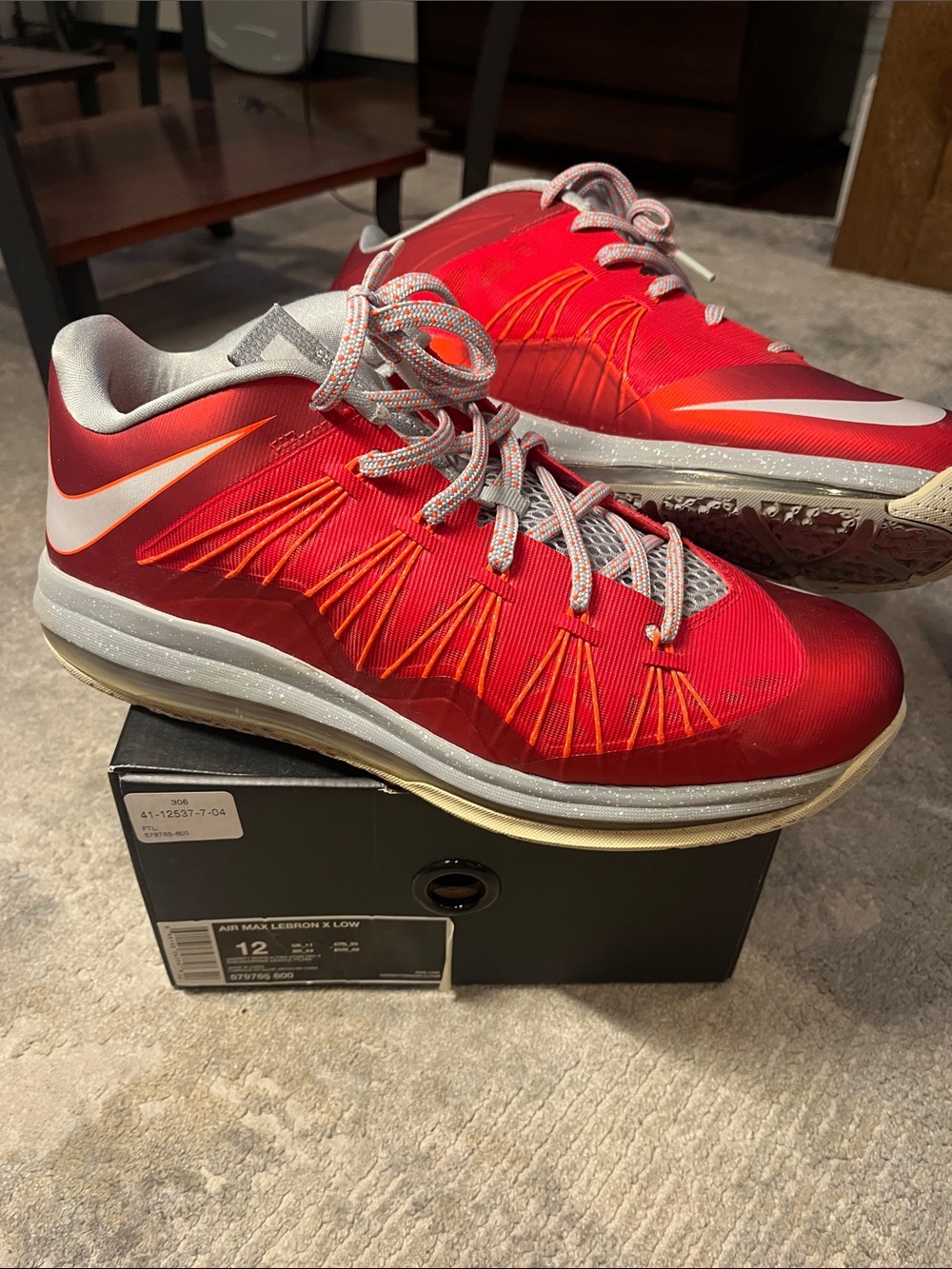 Nike Air Max LeBron X Low Men’s Shoes